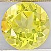 Natural Yellow Lemon Quartz 3.73 Ct. Round Shape  10.2 Mm Gemstone From Brazil  Natural Yellow Lemon Quartz 3.73 Ct. Round Shape  10.2 Mm Gemstone From Brazil