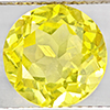Natural Yellow Lemon Quartz 2.71 Ct. Round Shape 9.1 Mm Gemstone From Brazil  Natural Yellow Lemon Quartz 2.71 Ct. Round Shape 9.1 Mm Gemstone From Brazil
