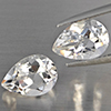 Natural White Quartz 3.86 Ct. 2 Pcs Pear Shape 10 x 7.2 Mm Gemstone from Brazil Natural White Quartz 3.86 Ct. 2 Pcs Pear Shape 10 x 7.2 Mm Gemstone from Brazil