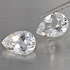 Natural White Quartz 3.41 Ct. 2 Pcs Pear Shape 10.2 x 7.3 Mm Gemstone from Brazil Natural White Quartz 3.41 Ct. 2 Pcs Pear Shape 10.2 x 7.3 Mm Gemstone from Brazil