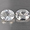 Natural White Quartz 3.09 Ct. 2 Pcs Oval Shape 9.3 x 7.3 Mm Gemstone from Brazil Natural White Quartz 3.09 Ct. 2 Pcs Oval Shape 9.3 x 7.3 Mm Gemstone from Brazil