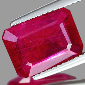 88 Ct. Phenomenal Natural Red Pink Ruby Mozambique  