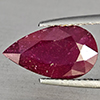 Natural Purplish Red Ruby 3.94 Ct. Pear Shape 14.5 x 8.5 Mm Gemstone from Madagascar Natural Purplish Red Ruby 3.94 Ct. Pear Shape 14.5 x 8.5 Mm Gemstone from Madagascar