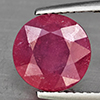 Natural Purplish Red Ruby 3.42 Ct. Round Shape 9.2 Mm Gemstone from Madagascar Natural Purplish Red Ruby 3.42 Ct. Round Shape 9.2 Mm Gemstone from Madagascar