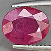 Natural Purplish Red Ruby 2.94 Ct. Oval Shape 10.1 x 8.2 Mm Gemstone from Madagascar Natural Purplish Red Ruby 2.94 Ct. Oval Shape 10.1 x 8.2 Mm Gemstone from Madagascar