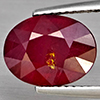 Natural Purplish Red Ruby 4.57 Ct. Oval Shape 10.8 x 8.4 Mm Gemstone from Madagascar Natural Purplish Red Ruby 4.57 Ct. Oval Shape 10.8 x 8.4 Mm Gemstone from Madagascar