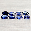 Natural Blue Sapphie 1.14 Ct. 8 Pcs Marquise Shape Gemstones