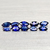 Natural Blue Sapphie 1.15 Ct. 10 Pcs Marquise Shape Gemstones