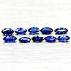 Natural Blue Sapphie 1.27 Ct. 10 Pcs Marquise Shape Gemstones