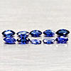 Natural Blue Sapphie 1.03 Ct. 10 Pcs Marquise Shape Gemstones