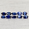 Natural Blue Sapphie 1.13 Ct. 10 Pcs Marquise Shape Gemstones