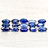 Natural Blue Sapphie 1.30 Ct. 15 Pcs Marquise Shape Gemstones