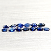 Natural Blue Sapphie 0.90 Ct. 13 Pcs Marquise Shape Gemstones