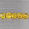 à ¹ŒNatural Yellow Sapphrie 0.99 Ct. 5 Pcs Round Shape 3.5 Mm Gemstone from Thailand à ¹ŒNatural Yellow Sapphrie 0.99 Ct. 5 Pcs Round Shape 3.5 Mm Gemstone from Thailand