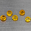 à ¹ŒNatural Yellow Sapphrie 0.84 Ct. 5 Pcs Round Shape 3.4 Mm Gemstone from Thailand à ¹ŒNatural Yellow Sapphrie 0.84 Ct. 5 Pcs Round Shape 3.4 Mm Gemstone from Thailand