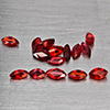 Natural Orangish Red Songea Sapphire 1.64 Ct. 15 Pcs Marquise Shape Gemstones From Tanzania Natural Orangish Red Songea Sapphire 1.64 Ct. 15 Pcs Marquise Shape Gemstones From Tanzania