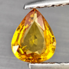 Natural Yellow Sapphire 0.60 Ct. Pear Shape 6.1 x 5.1 Mm Gemstone From Thailand Natural Yellow Sapphire 0.60 Ct. Pear Shape 6.1 x 5.1 Mm Gemstone From Thailand