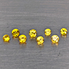 Natural Yellow Songea Sapphire Gemstones 0.35 Ct. 8 Pcs. Round Diamond Cut and Mixed Size Natural Yellow Songea Sapphire Gemstones 0.35 Ct. 8 Pcs. Round Diamond Cut and Mixed Size