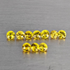 Natural Yellow Songea Sapphire Gemstones 0.55 Ct. 10 Pcs. Round Diamond Cut 2.3 Mm. Natural Yellow Songea Sapphire Gemstones 0.55 Ct. 10 Pcs. Round Diamond Cut 2.3 Mm.