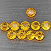 Natural Yellow Songea Sapphire 2.16 Ct. 10 Pcs Round Shape 3.8 Mm Gemstone From Tanzania Natural Yellow Songea Sapphire 2.16 Ct. 10 Pcs Round Shape 3.8 Mm Gemstone From Tanzania