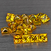 Natural Yellow Sapphire 2.93 Ct. 20 Pcs Square Srincess Cut 2.8 Mm Gemstones from Tanzania Natural Yellow Sapphire 2.93 Ct. 20 Pcs Square Srincess Cut 2.8 Mm Gemstones from Tanzania