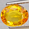 Natural Yellow Sapphire 1.29 Ct. Oval Shape 7.6 x 6 Mm Gemstone Natural Yellow Sapphire 1.29 Ct. Oval Shape 7.6 x 6 Mm Gemstone