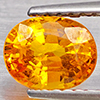 Natural Yellow Sapphire 1.24 Ct. Oval Shape 6.8 x 5.5 Mm Gemstone Natural Yellow Sapphire 1.24 Ct. Oval Shape 6.8 x 5.5 Mm Gemstone