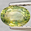 Natural Green Sapphire 0.78 Ct. Oval Shape 6.3 x 4.5 Mm Gemstone From Thailand Natural Green Sapphire 0.78 Ct. Oval Shape 6.3 x 4.5 Mm Gemstone From Thailand