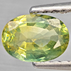 Natural Green Sapphire 0.83 Ct. Oval Shape 6.7 x 4.8 Mm Gemstone From Thailand Natural Green Sapphire 0.83 Ct. Oval Shape 6.7 x 4.8 Mm Gemstone From Thailand