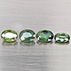Natural Green Sapphire 2.28 Ct. 4 Pcs Oval Shape Gemstone from Thailand Natural Green Sapphire 2.28 Ct. 4 Pcs Oval Shape Gemstone from Thailand