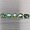 Natural Green Sapphire 1.87 Ct. 5 Pcs Oval Shape 5 x 3.8 Mm Gemstone from Thailand Natural Green Sapphire 1.87 Ct. 5 Pcs Oval Shape 5 x 3.8 Mm Gemstone from Thailand