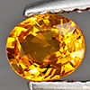 Natural Orange Songea Sapphire 0.48 Ct. Oval Shape 5.2 x 4.2 Mm Gemstone from Tanzania Natural Orange Songea Sapphire 0.48 Ct. Oval Shape 5.2 x 4.2 Mm Gemstone from Tanzania