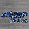 Natural Blue Sapphrie 0.53 Ct. 25 Pcs Round Diamond Cut 1.7 Mm Gemstone from Thailand Natural Blue Sapphrie 0.53 Ct. 25 Pcs Round Diamond Cut 1.7 Mm Gemstone from Thailand