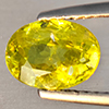 Natural Intense Green Titanium With Rainbow Spark Sphene 1.63 Ct. Oval Shape 8.5 x 6.1 Mm Gemstone Natural Intense Green Titanium With Rainbow Spark Sphene 1.63 Ct. Oval Shape 8.5 x 6.1 Mm Gemstone