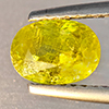 Natural Intense Green Titanium With Rainbow Spark Sphene 1.32 Ct. Oval Shape 7.2 x 5.2 Mm Gemstone Natural Intense Green Titanium With Rainbow Spark Sphene 1.32 Ct. Oval Shape 7.2 x 5.2 Mm Gemstone