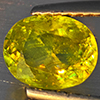 Natural Multi-Color With Rainbow Spark Sphene 1.24 Ct. Oval Shape 7.5 x 6 Mm Gemstone Madagascar Natural Multi-Color With Rainbow Spark Sphene 1.24 Ct. Oval Shape 7.5 x 6 Mm Gemstone Madagascar