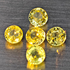 Natural Greenish Yellow Titanium Sphene Rainbow Spark 1.31 Ct. 5 Pcs Round Shape 3.7 Mm Gemstones Natural Greenish Yellow Titanium Sphene Rainbow Spark 1.31 Ct. 5 Pcs Round Shape 3.7 Mm Gemstones