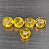 Natural Greenish Yellow Titanium Sphene Rainbow Spark 1.36 Ct. 5 Pcs Round Shape 4 Mm Gemstones Natural Greenish Yellow Titanium Sphene Rainbow Spark 1.36 Ct. 5 Pcs Round Shape 4 Mm Gemstones