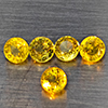 Natural Greenish Yellow Titanium Sphene Rainbow Spark 1.46 Ct. 5 Pcs Round Shape 3.9 Mm Gemstones Natural Greenish Yellow Titanium Sphene Rainbow Spark 1.46 Ct. 5 Pcs Round Shape 3.9 Mm Gemstones