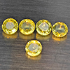 Natural Greenish Yellow Titanium Sphene Rainbow Spark 1.60 Ct. 5 Pcs Round Shape 4.2 Mm Gemstones Natural Greenish Yellow Titanium Sphene Rainbow Spark 1.60 Ct. 5 Pcs Round Shape 4.2 Mm Gemstones