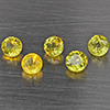 Natural Greenish Yellow Titanium Sphene Rainbow Spark 1.76 Ct. 5 Pcs Round Shape 4.2 Mm Gemstones Natural Greenish Yellow Titanium Sphene Rainbow Spark 1.76 Ct. 5 Pcs Round Shape 4.2 Mm Gemstones