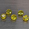 Natural Greenish Yellow Titanium Sphene Rainbow Spark 1.70 Ct. 5 Pcs Round Shape 4 Mm Gemstones Natural Greenish Yellow Titanium Sphene Rainbow Spark 1.70 Ct. 5 Pcs Round Shape 4 Mm Gemstones