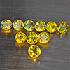 Natural Greenish Yellow Titanium Sphene Rainbow Spark 2.67 Ct. 10 Pcs Round Shape 3.9 Mm Gemstones Natural Greenish Yellow Titanium Sphene Rainbow Spark 2.67 Ct. 10 Pcs Round Shape 3.9 Mm Gemstones