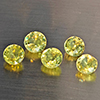 Natural Greenish Yellow Titanium Sphene Rainbow Spark 1.74 Ct. 5 Pcs Round Shape 4.2 Mm Gemstones Natural Greenish Yellow Titanium Sphene Rainbow Spark 1.74 Ct. 5 Pcs Round Shape 4.2 Mm Gemstones