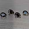 Natural Black Spinel 3.27 Ct. 4 Pcs Pear Shape Gemstone from Thailand Natural Black Spinel 3.27 Ct. 4 Pcs Pear Shape Gemstone from Thailand