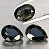 Natural Black Spinel 2.63 Ct. 3 Pcs Mixed Shape Gemstone from Thailand Natural Black Spinel 2.63 Ct. 3 Pcs Mixed Shape Gemstone from Thailand