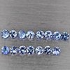 Natural Violetish Blue Tanzanite 1.27 Ct. 15 Pcs Round Diamond Cut 2.6 Mm Gemstone from Tanzania Natural Violetish Blue Tanzanite 1.27 Ct. 15 Pcs Round Diamond Cut 2.6 Mm Gemstone from Tanzania