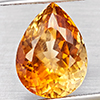 Natural Imperial Topaz 13.03 Ct. Pear Shape 15.8 x 12.2 Mm Gemstone From Brazil Natural Imperial Topaz 13.03 Ct. Pear Shape 15.8 x 12.2 Mm Gemstone From Brazil