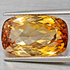Natural Imperial Topaz 18.38 Ct. Cushion Shape 18.7 x 11.5 Mm Gemstone Natural Imperial Topaz 18.38 Ct. Cushion Shape 18.7 x 11.5 Mm Gemstone
