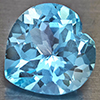 Natural Baby Blue Topaz 5.67 Ct. Heart Shape 11 Mm Gemstone From Brazil Natural Baby Blue Topaz 5.67 Ct. Heart Shape 11 Mm Gemstone From Brazil